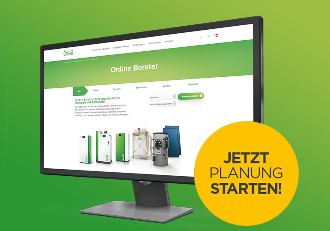 Jetzt unsere kontaktlose Online Planung nutzen!