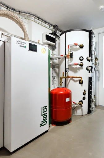 Kessel im Offgrid House
