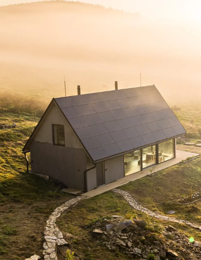 Offgrid Haus im Böhmerwald