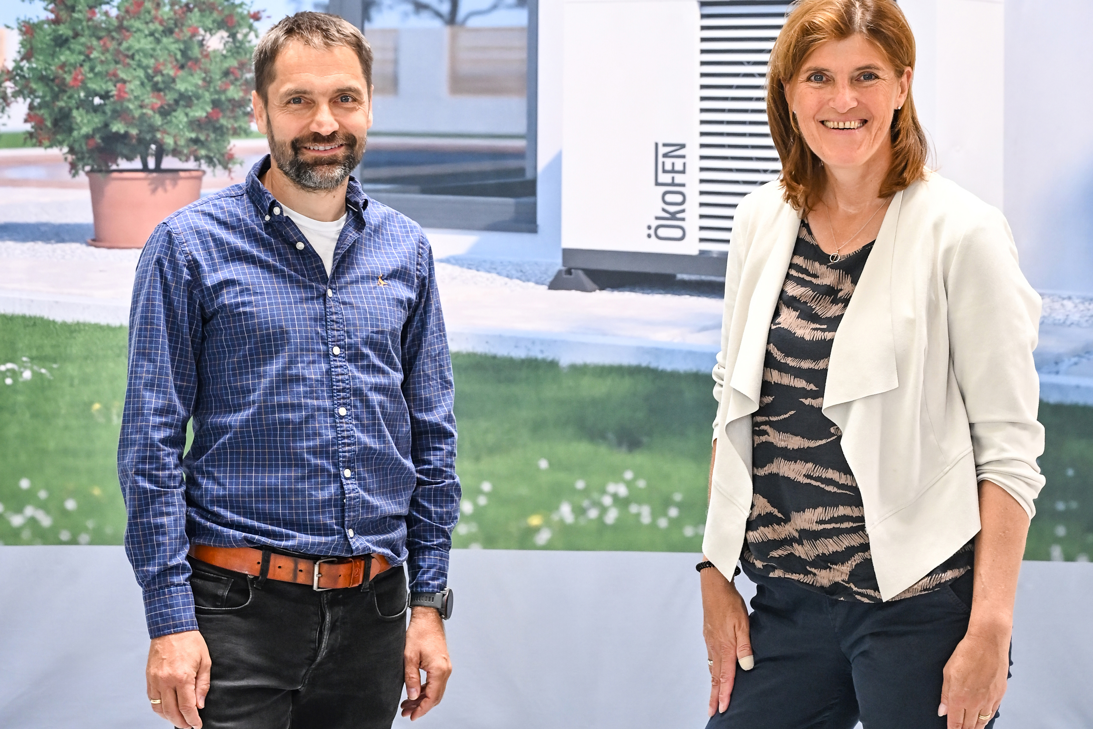 Geschäftsleitung der ÖkoFEN Heiztechnik GmbH in Deutschland  (vl.n.r.: Lothar Tomaschko, Beate Schmidt-Menig, Markus Knöpfle)