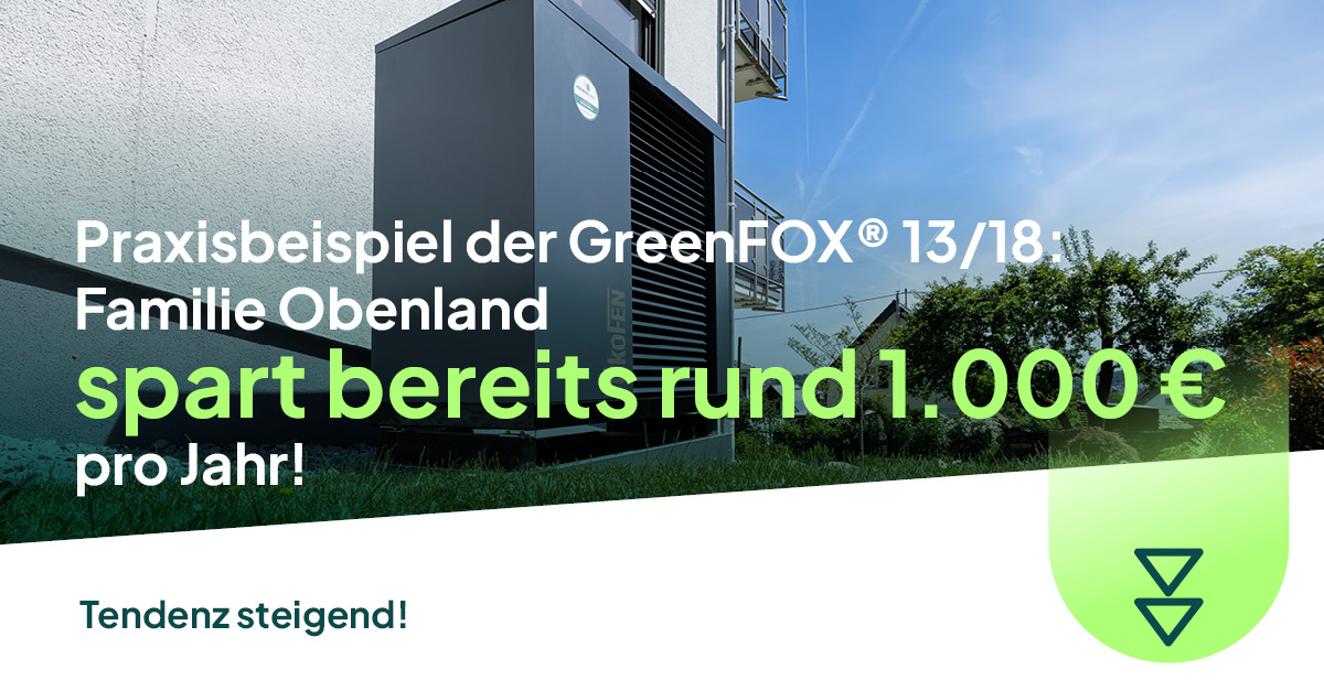 Familie Obenland spart bereits rund 1.000 € pro Jahr!