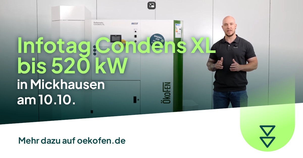 Mit dem Großkessel Condens Xl 20K pro Jahr sparen