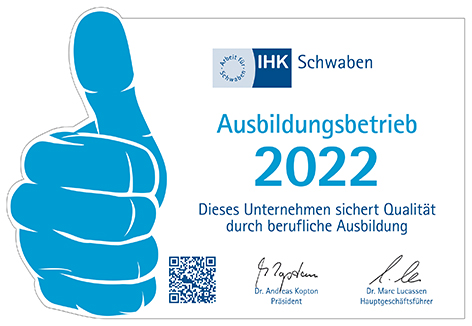 IHK-Ausbildungsbetrieb 2022