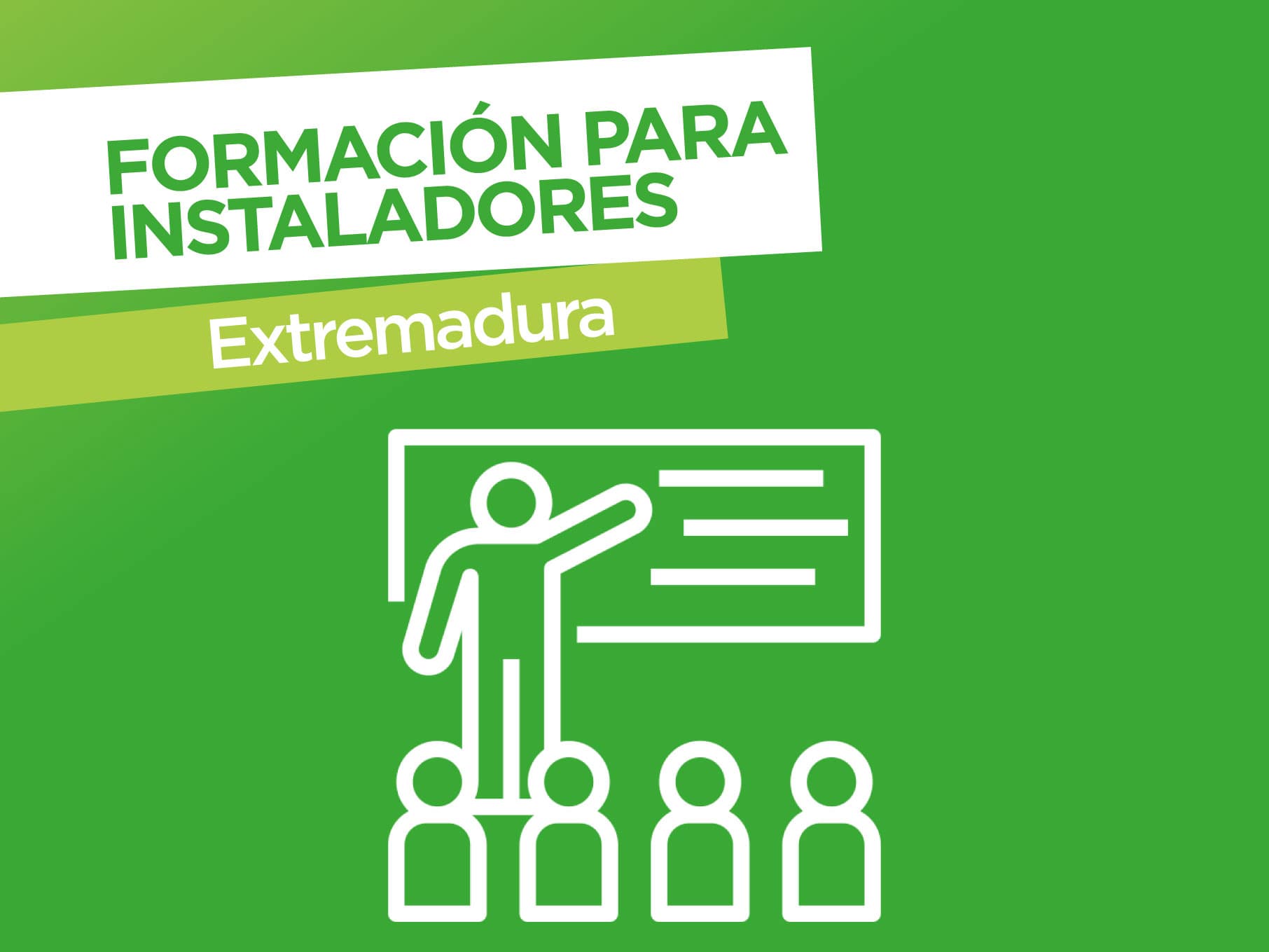 Formación de instaladores 