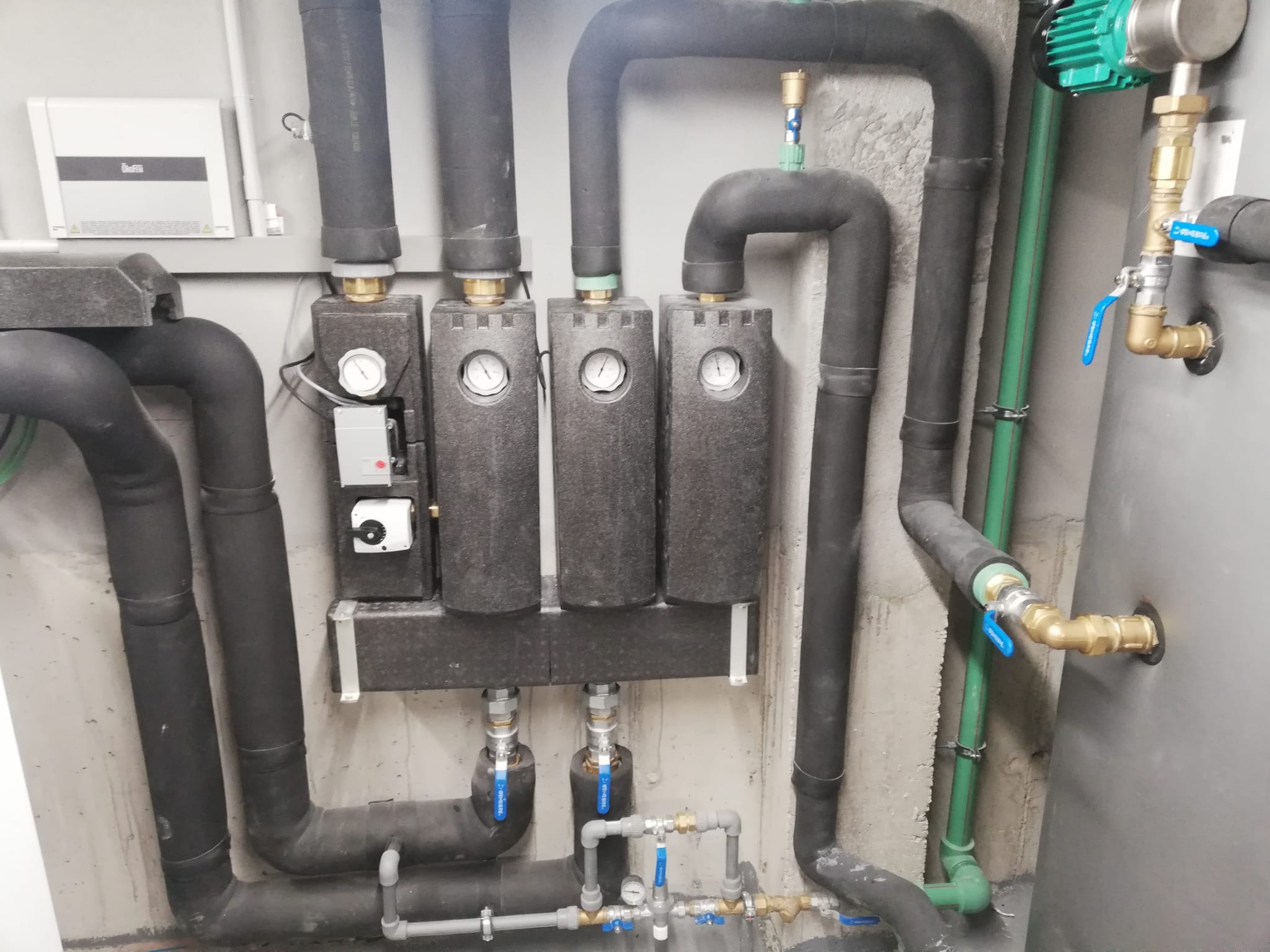 instalación hidráulica calefacción geriátrico