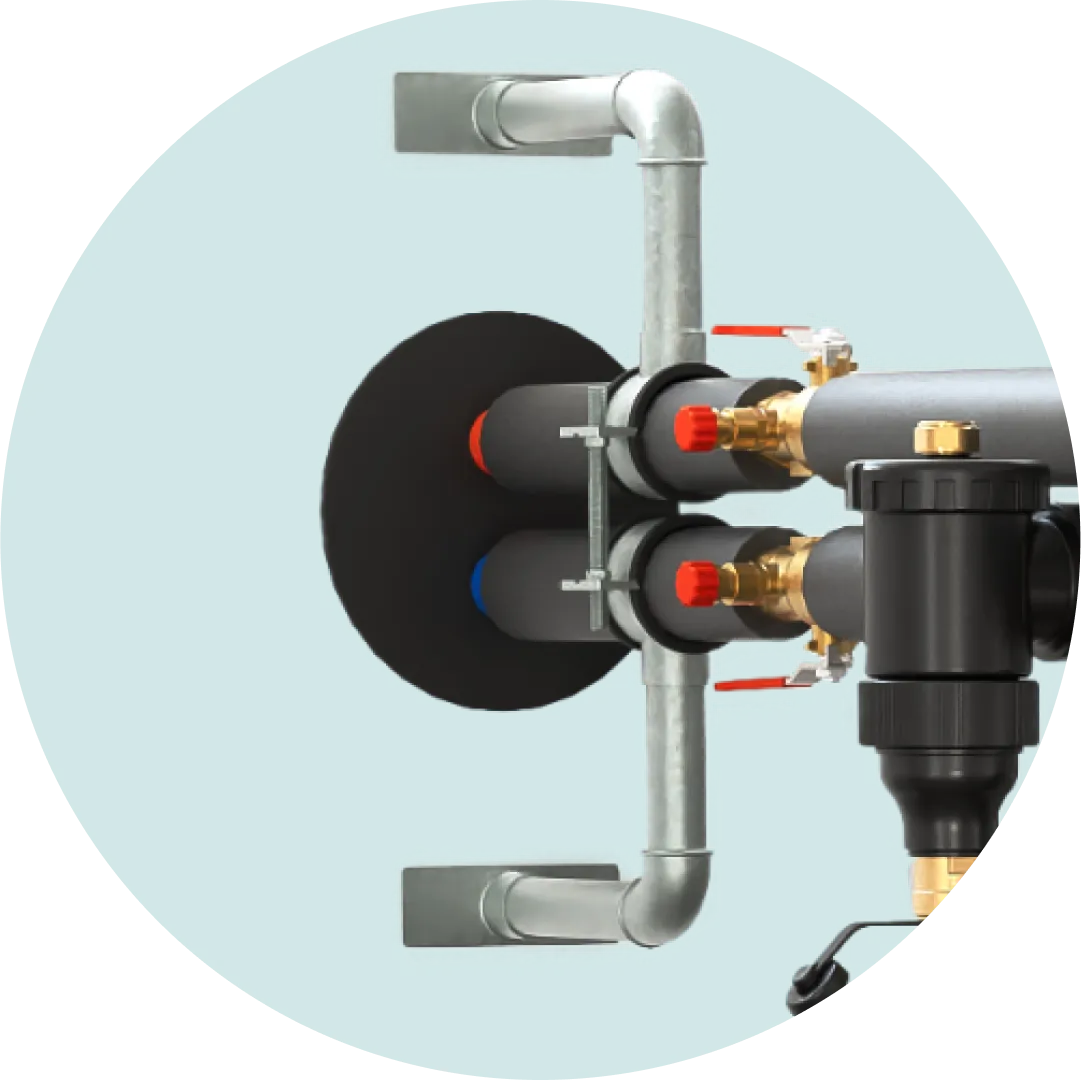 Canalisation de chauffage