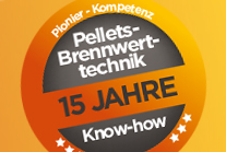 15 Jahre Pellet-Brennwerttechnik