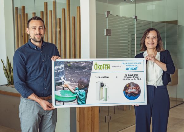 ÖkoFEN expands cooperation with UNICEF Austria
