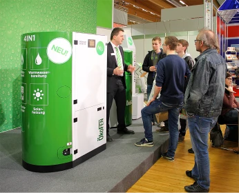 ÖkoFEN präsentierte Innovationen zur Pellets-Brennwerttechnik in Wels 