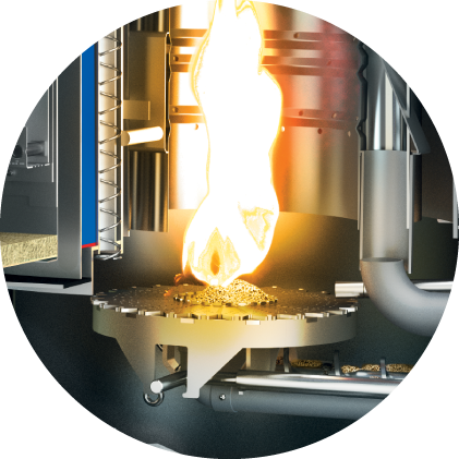 Multi-segment burner plate