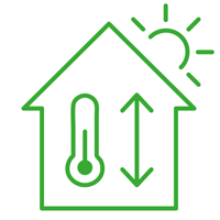 Heating based on the weather forecast