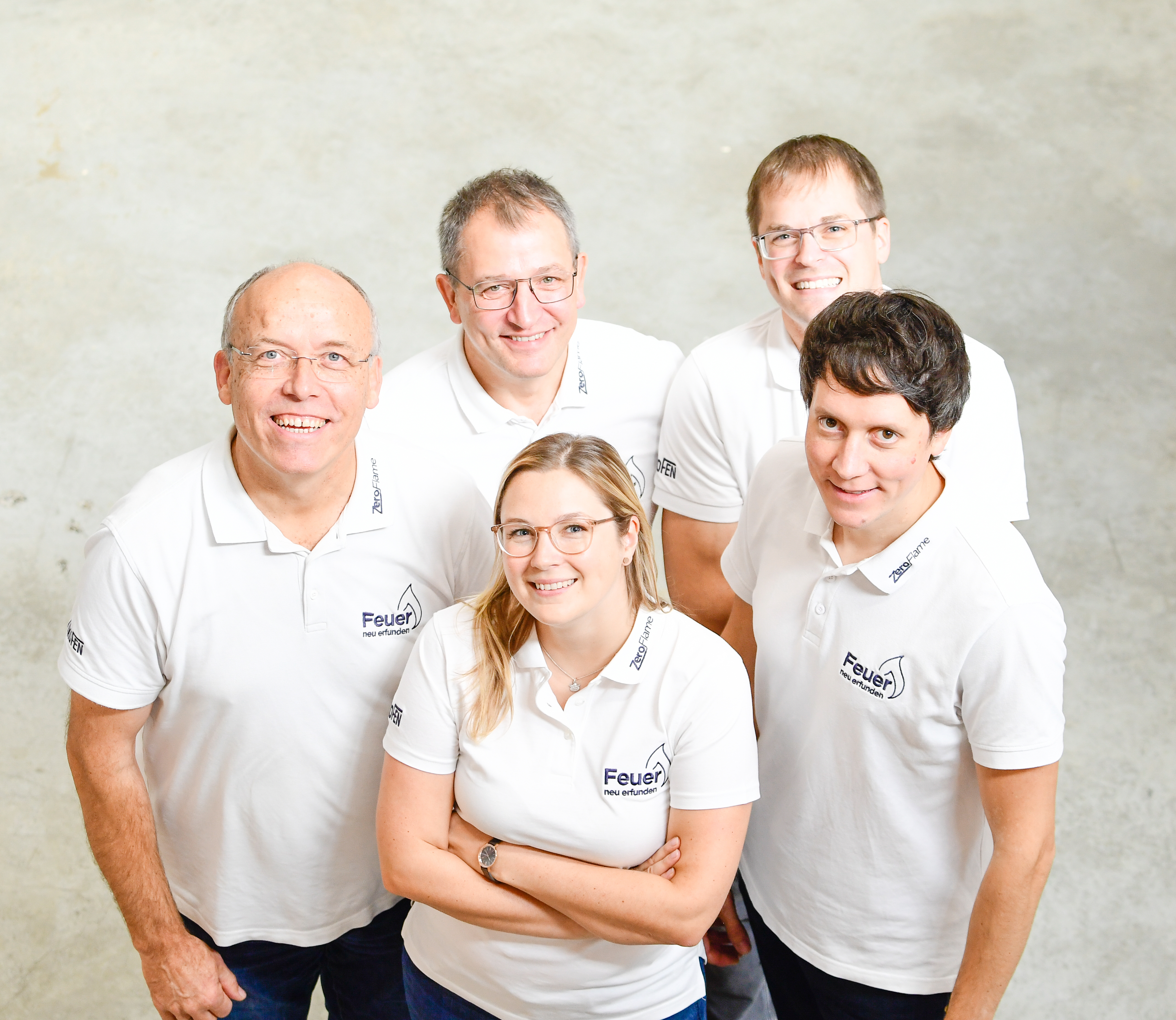 Team OekoFEN Akademie Deutschlandzentrale: Lothar Tomaschko, Roland Ries, Nina Singer,  Philipp Tomaschko, Florian Seiler (v.l.n.r.)