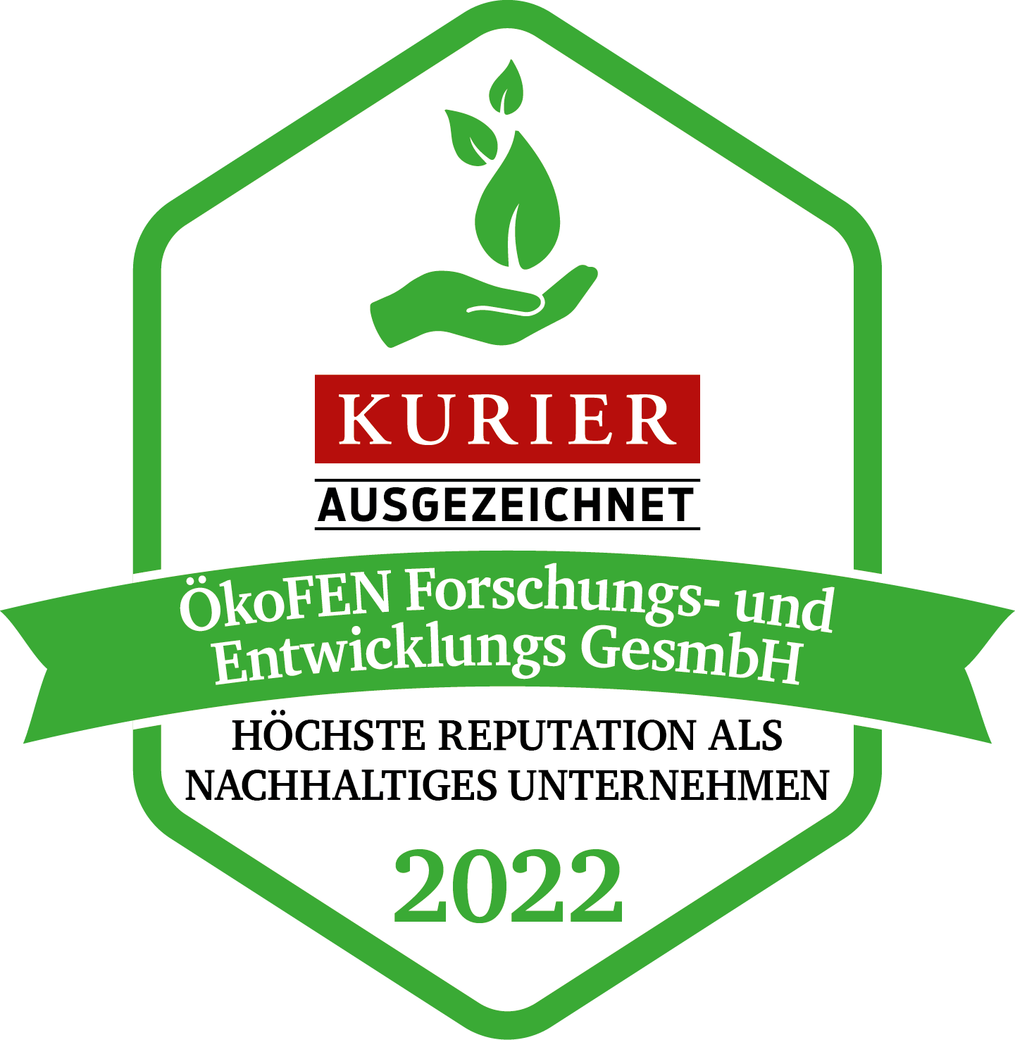 Kurier Nachhaltigkeits-Siegel