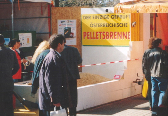 1997: alla fiera Energiesparmesse di Wels