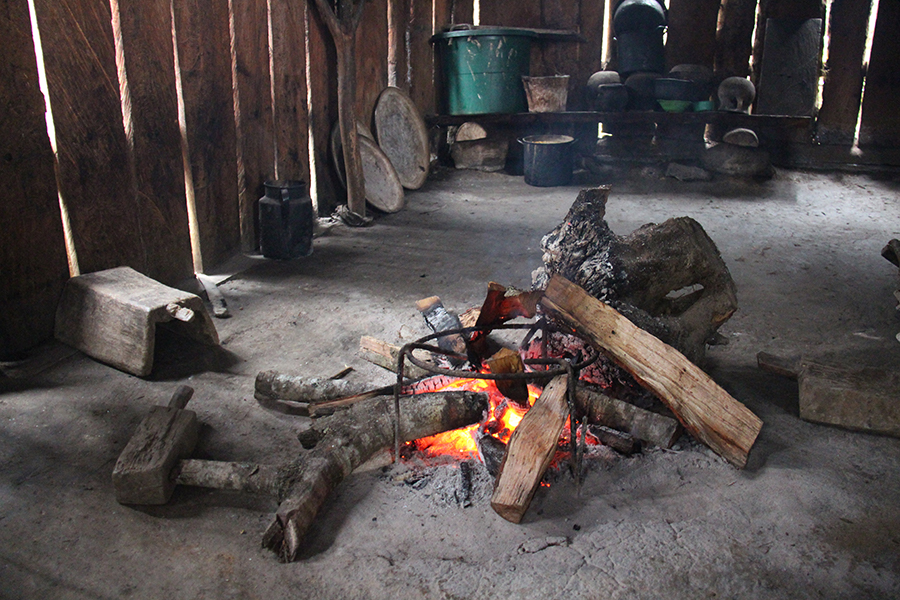 Offene Feuerstellen in Guatemala