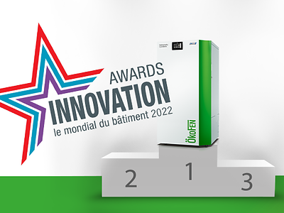 1. Platz für ÖkoFEN bei den Awards de l'innovation in Frankreich