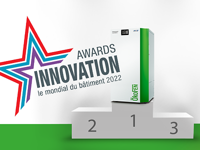 1st place for ÖkoFEN at the Awards de l'innovation in France