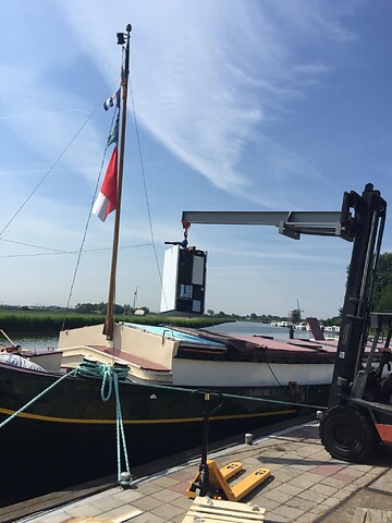 Pellets-Brennwerttechnik auch auf dem Wasser einsatzbereit