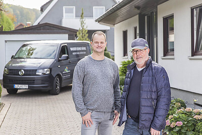 Michael Berkemann und Werner Stute